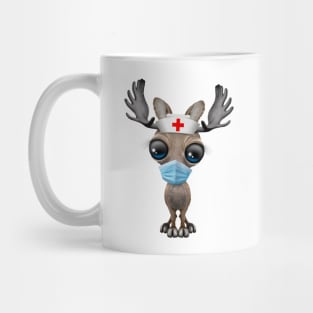 Cute Baby Moose Nurse Mug